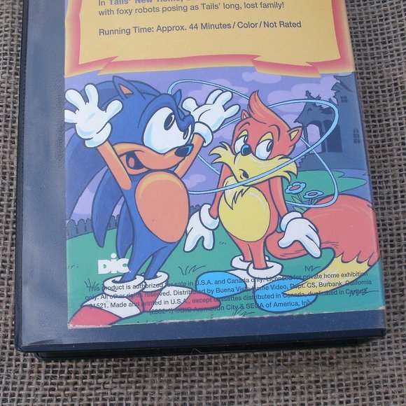Sonic the Hedgehog Robotnik Express VHS anime tape - Picture 6 of 16